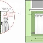 Однотрубная система отопления с нижней разводкой Однотрубная система отопления с нижней разводкой