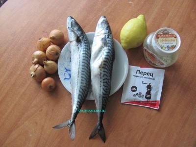 Скумбрия, запечённая в фольге
Скумбрия, запечённая в фольге
