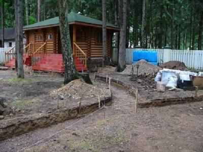 Дорожки на даче своими руками: рассмотрим процесс работ, как сделать дорожку