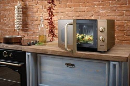 Микроволновка на кухне: где разместить